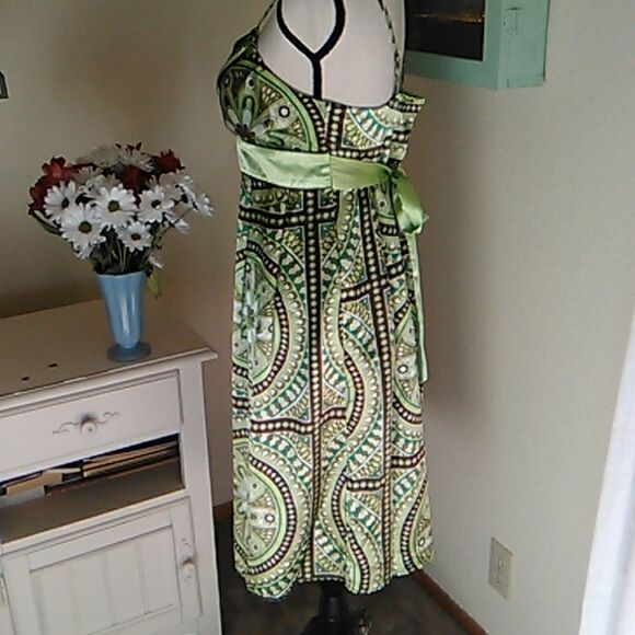 Alyn Paige Satin Sundress - Picture 4 of 12